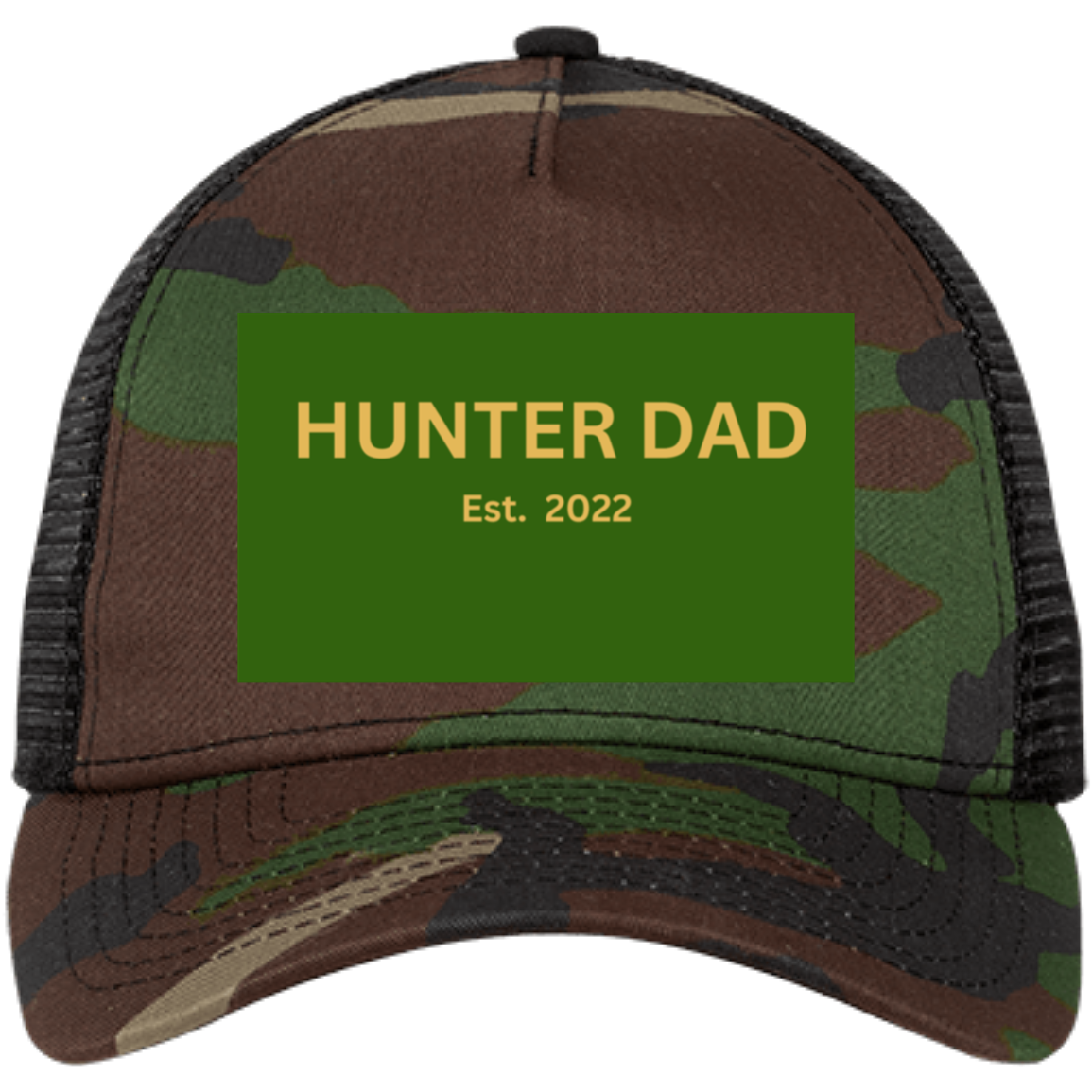 Hunter Dad | Embroidered Snapback Trucker Cap | Perfect for a New Dad Gift