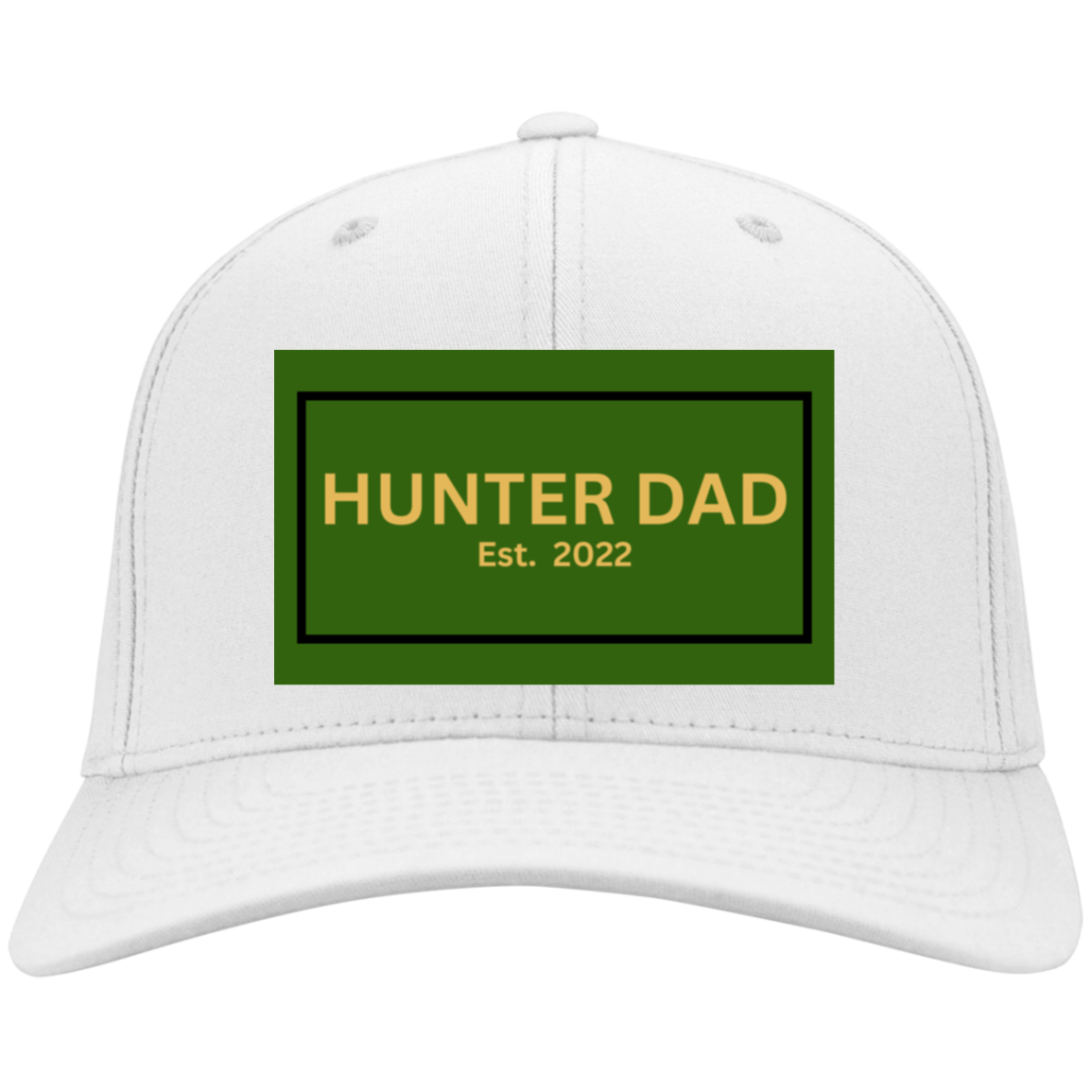 Hunter Dad |Embroidered Twill Cap | Perfect for New Dads | Happy Father's Day Gift