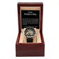 Watch Happy Father's Day, Gift Happy Father's Day, Father's Day Gift, Daughter to Father Day Gift