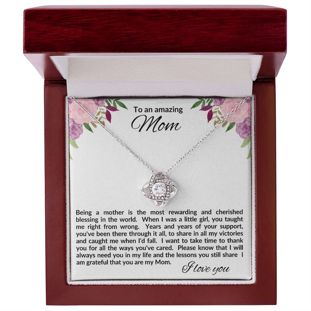 Mom Mother's Day Gift | To an Amazing Mom | Mom Necklace | Gifts That I Love