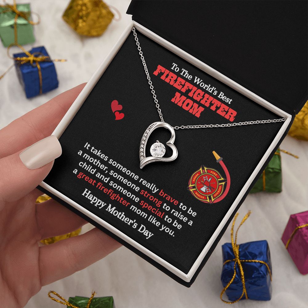To The World's Best Firefighter Mom | Firefighter's Mother's Day Gift | Gift That I Love