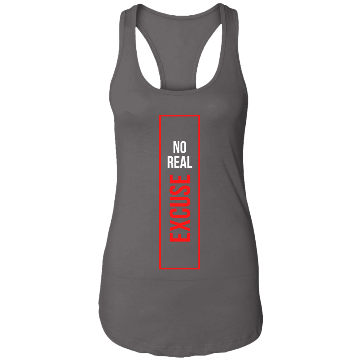 Ladies Ideal Racerback Tank | No Real Excuse