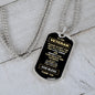 TO OUR VERTERAN DOG TAG | PLEASE ACCEPT THIS GIFT