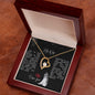 TO MY WIFE | ANNIVERSARY GIFT | LOVE HEART NECKLACE