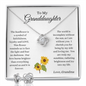 To My Granddaughter | Love Knot Necklace