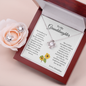 To My Granddaughter | Love Knot Necklace