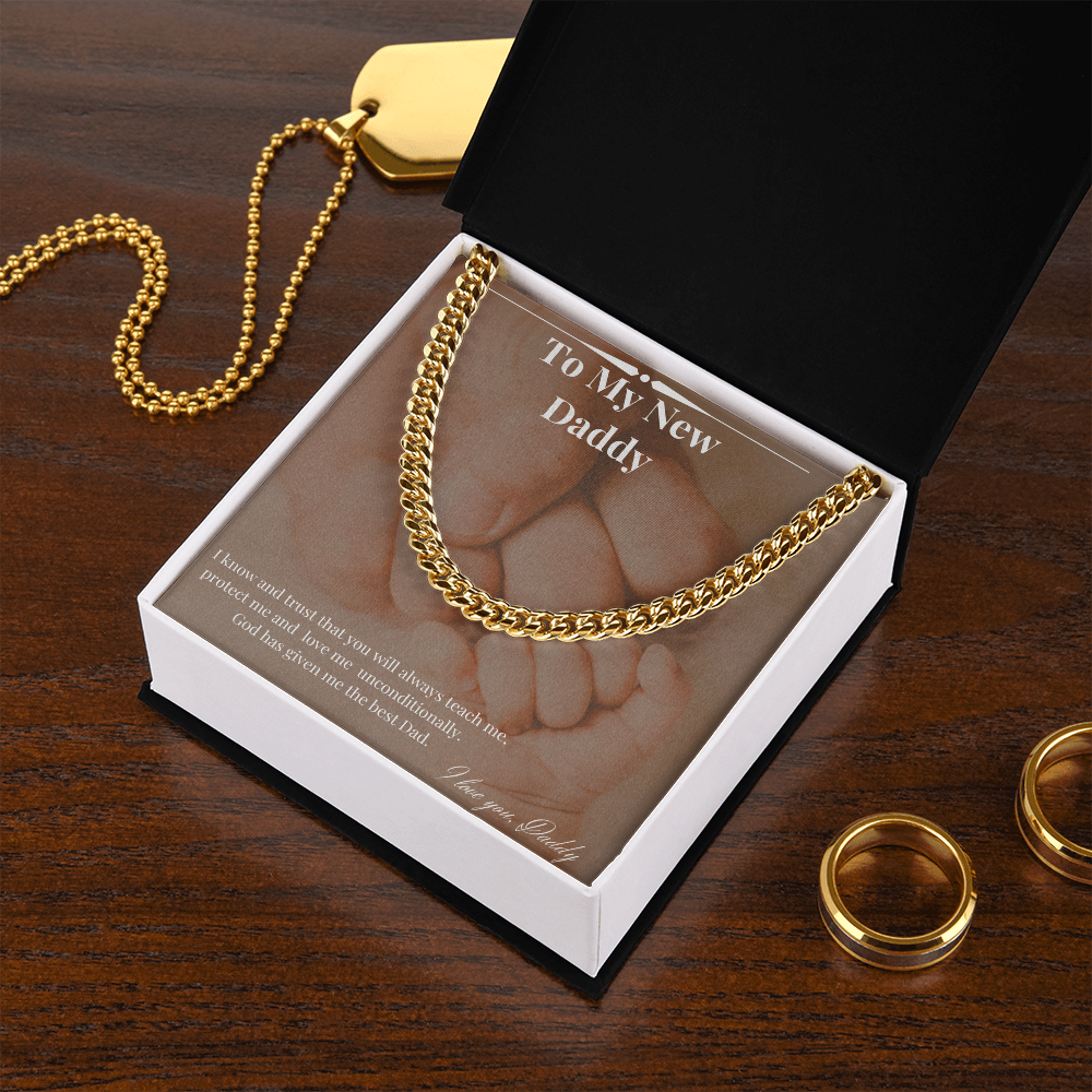 To My New Daddy | Cuban Link Chain