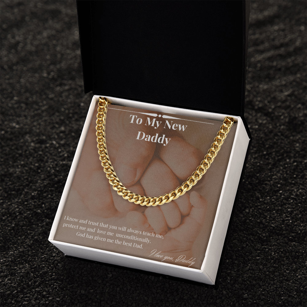To My New Daddy | Cuban Link Chain