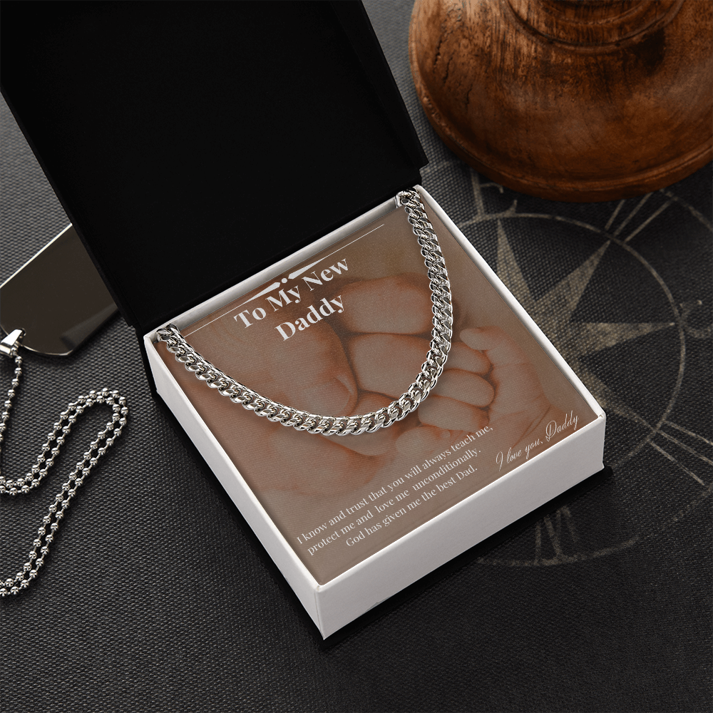 To My New Daddy | Cuban Link Chain