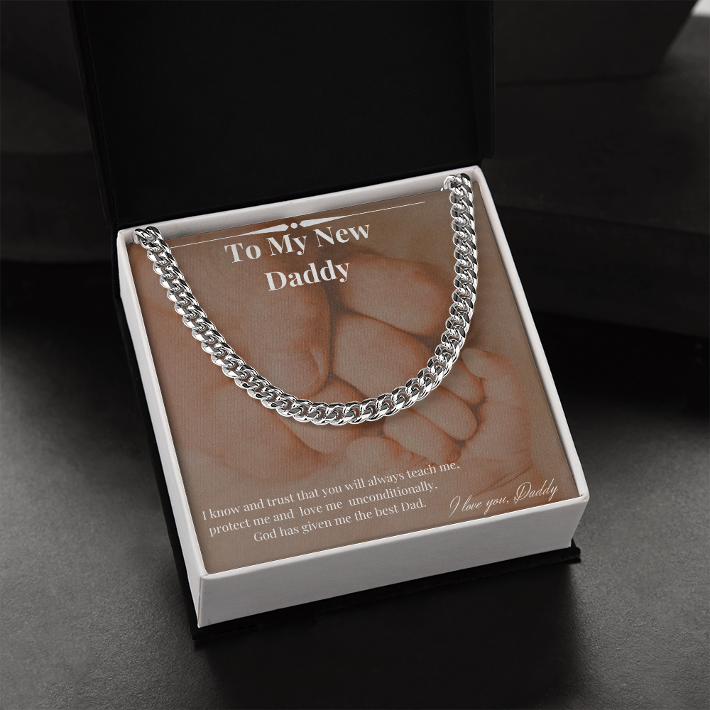 To My New Daddy | Cuban Link Chain