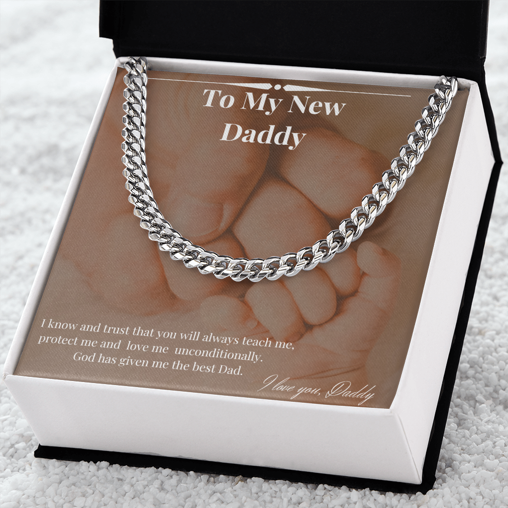 To My New Daddy | Cuban Link Chain