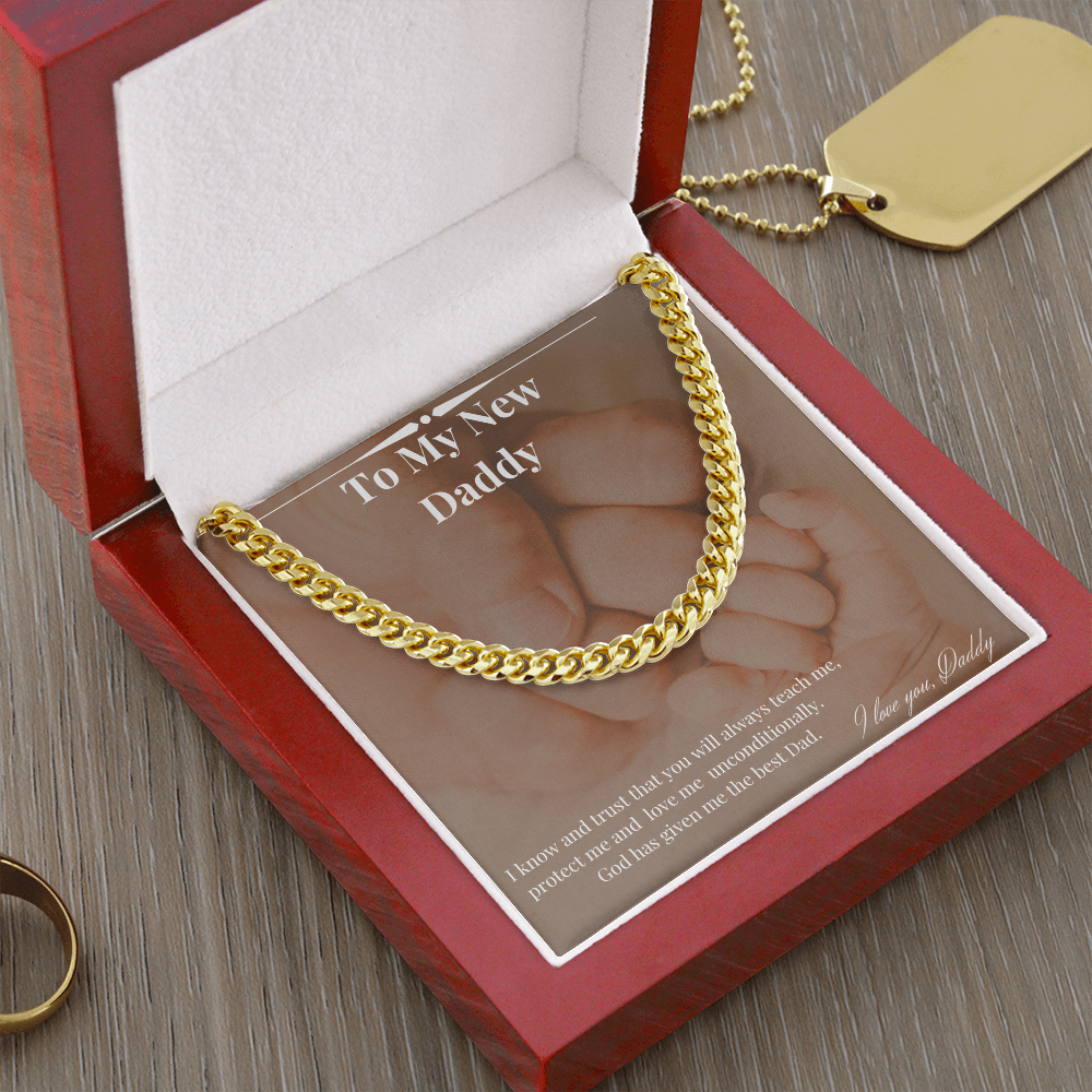 To My New Daddy | Cuban Link Chain