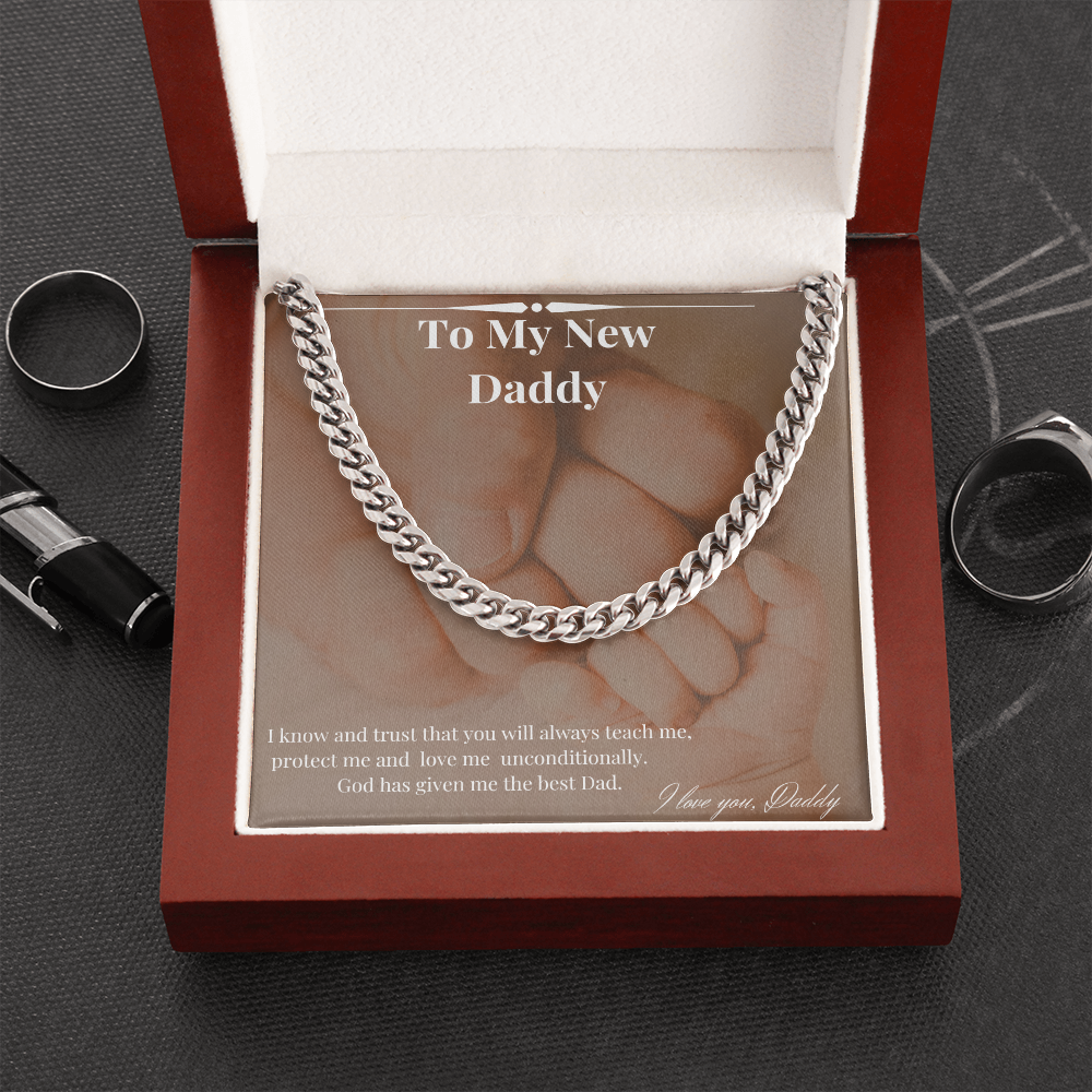 To My New Daddy | Cuban Link Chain