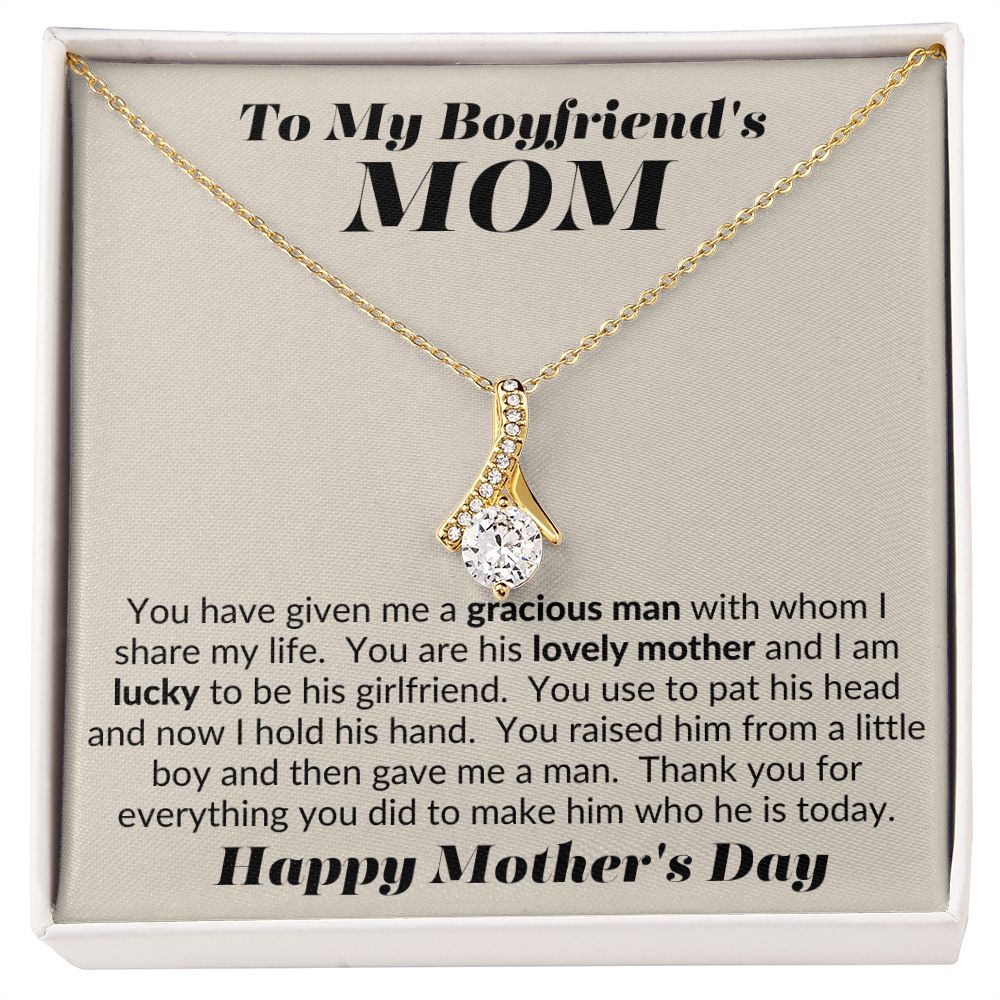 To My Boyfriend's Mom | Happy Mother's Day Gift | Mother's Day Necklace | Gifts That I Love