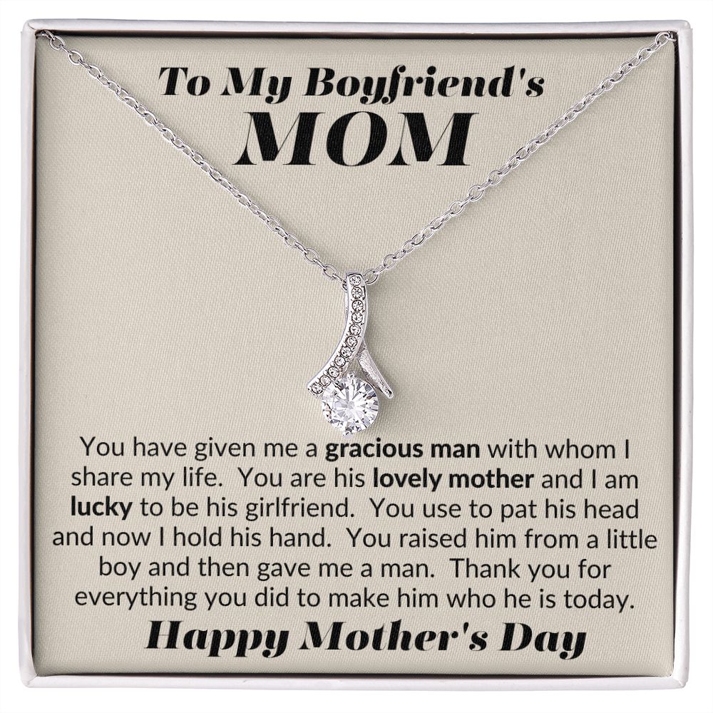 To My Boyfriend's Mom | Happy Mother's Day Gift | Mother's Day Necklace | Gifts That I Love