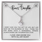 TO MY BONUS DAUGHTER | GIFT FOR DAUGHTER | DAUGHTER NECKLACE