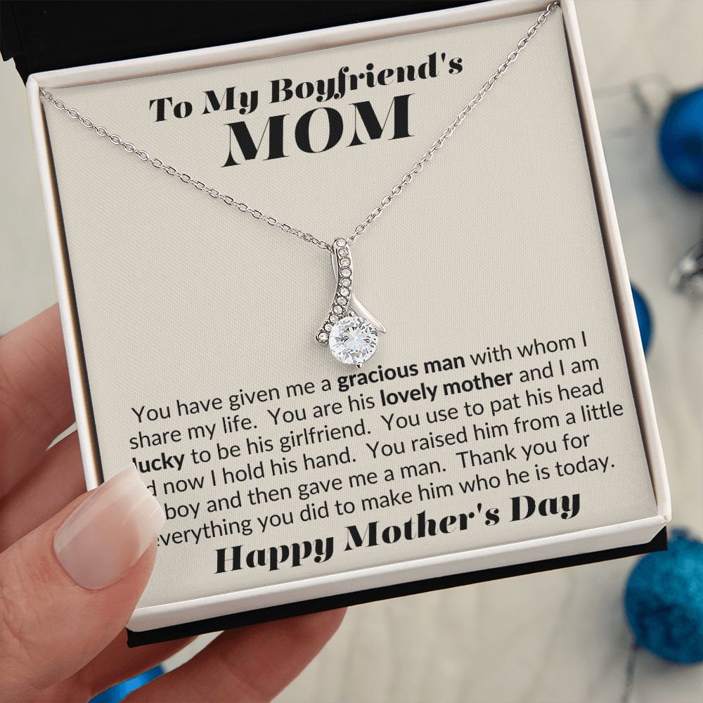 To My Boyfriend's Mom | Happy Mother's Day Gift | Mother's Day Necklace | Gifts That I Love