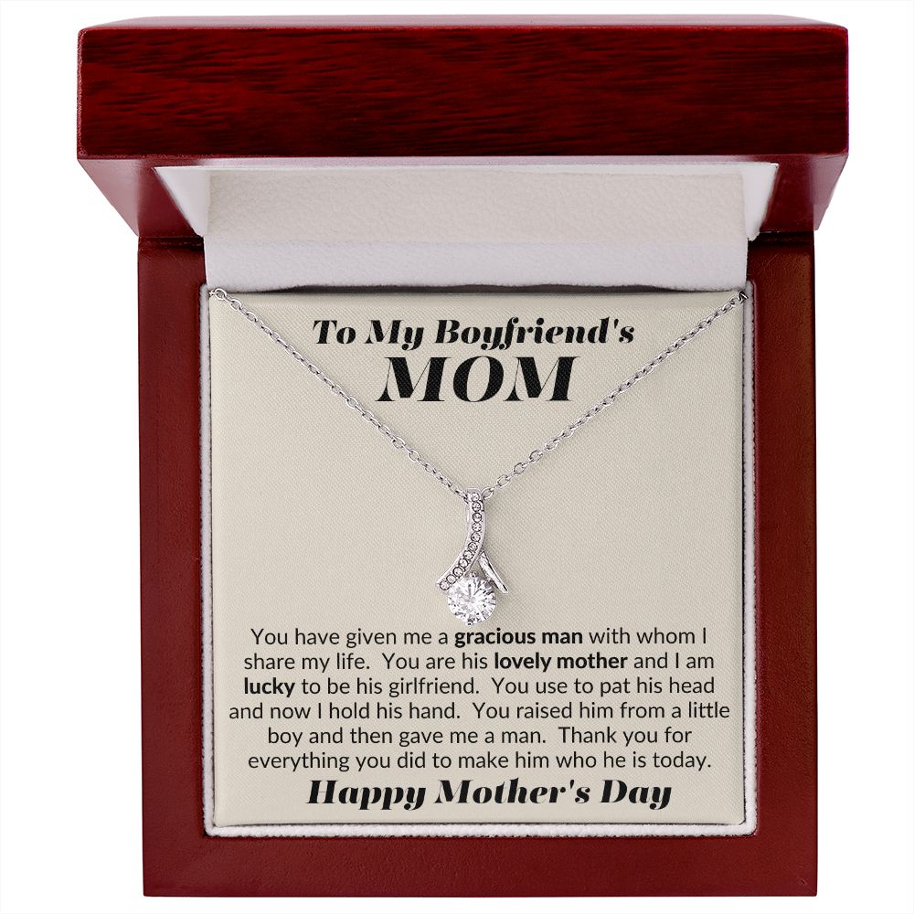 To My Boyfriend's Mom | Happy Mother's Day Gift | Mother's Day Necklace | Gifts That I Love