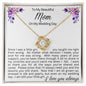 TO MY BEAUTIFUL MOM ON MY WEDDING DAY | LOVE KNOT NECKLACE