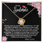 Soulmate Necklace; To My Soulmate Necklace; Valentine Day's Gift