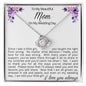 TO MY BEAUTIFUL MOM ON MY WEDDING DAY | LOVE KNOT NECKLACE