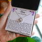 TO MY BEAUTIFUL MOM ON MY WEDDING DAY | LOVE KNOT NECKLACE
