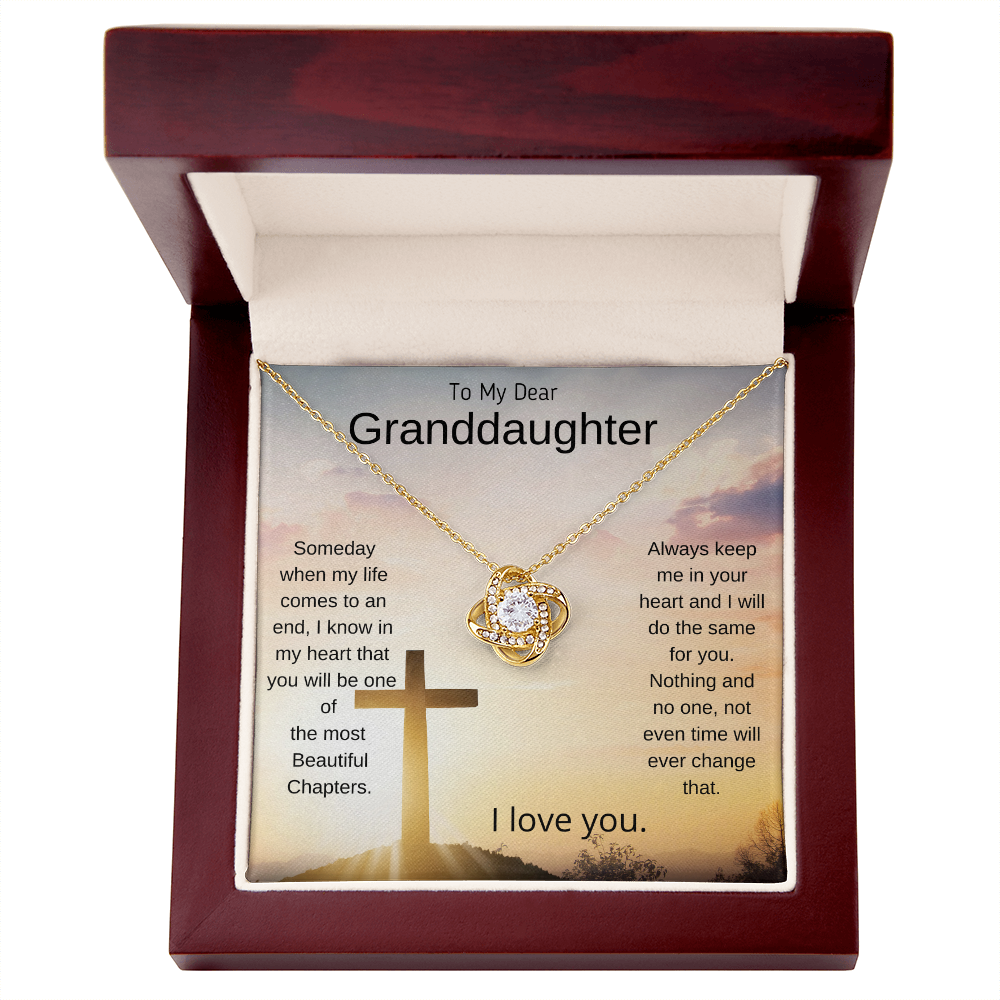 Love Knot Necklace | To My Dear Granddaughter