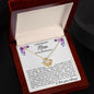 TO MY BEAUTIFUL MOM ON MY WEDDING DAY | LOVE KNOT NECKLACE