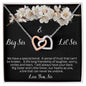 Big Sis & Lil Sis | Interlocking Hearts Necklace