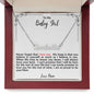 PERSONALIZED NAME NECKLACE | CUSTOM NAME NECKLACE | TO MY BABY GIRL