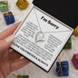 I'M SORRY | FOREVER LOVE HEART NECKLACE