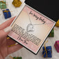 I'm Sorry Baby Necklace, Wife Necklace, Girlfriend Necklace, Valentine's Day Gift