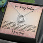 I'm Sorry Baby Necklace, Wife Necklace, Girlfriend Necklace, Valentine's Day Gift