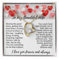 TO MY BEAUTIFUL WIFE | SHARING THE GOOD TIMES | FOREVER LOVE NECKLACE