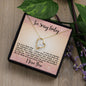 I'm Sorry Baby Necklace, Wife Necklace, Girlfriend Necklace, Valentine's Day Gift