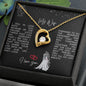 TO MY WIFE | ANNIVERSARY GIFT | LOVE HEART NECKLACE