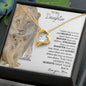 TO MY DAUGHTER NECKLACE | LIONESS AND CUB NECKLACE | I WANT YOU TO TRUST AND BELIEVE | FOREVER LOVE NECKLACE