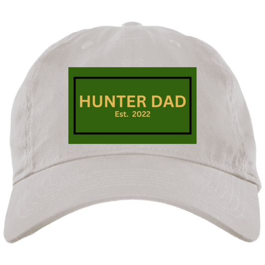 Hunter Dad |Embroidered Brushed Twill Unstructured Dad Cap | New Dad Gift | Perfect Father's Day Gift