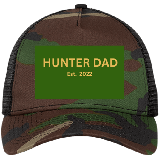 Hunter Dad | Embroidered Snapback Trucker Cap | Perfect for a New Dad Gift