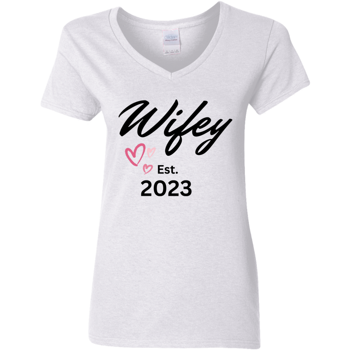 Wifey Est. 2023  | Bride T-Shirt  | Wifey T-shirt | Future Wife |