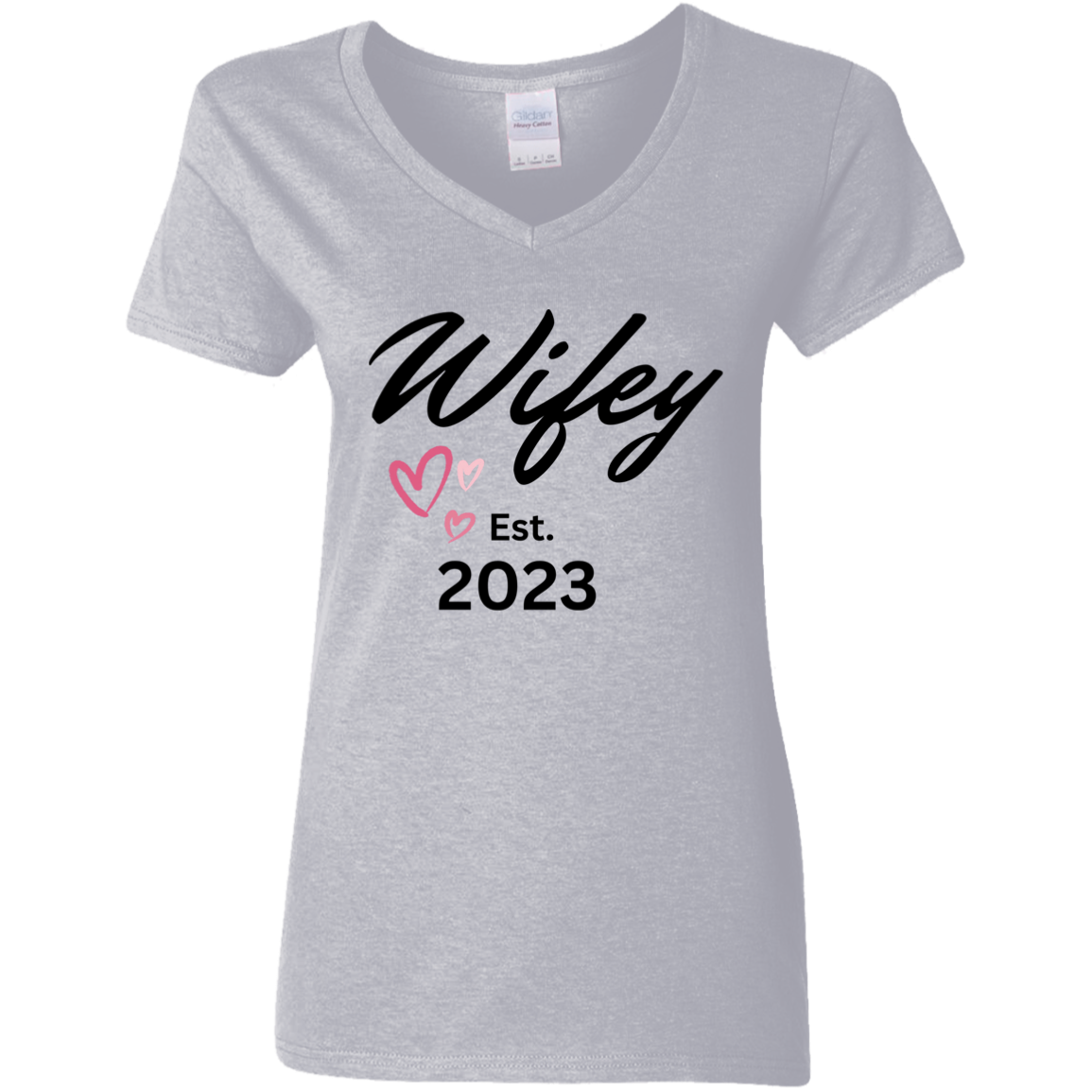 Wifey Est. 2023  | Bride T-Shirt  | Wifey T-shirt | Future Wife |