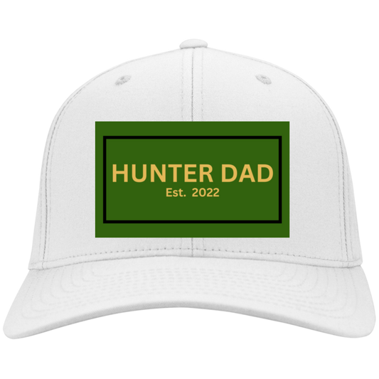 Hunter Dad |Embroidered Twill Cap | Perfect for New Dads | Happy Father's Day Gift