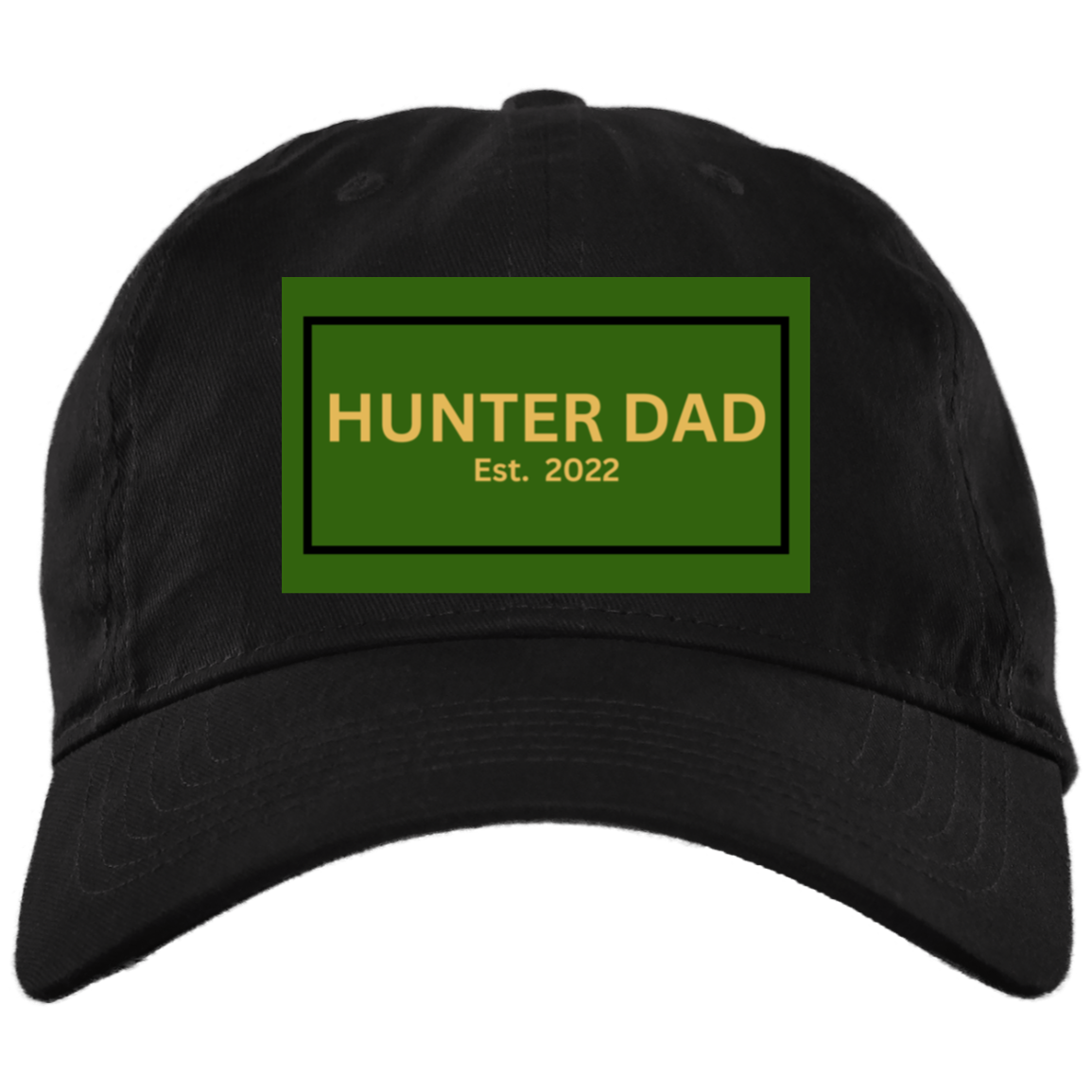 Hunter Dad |Embroidered Brushed Twill Unstructured Dad Cap | New Dad Gift | Perfect Father's Day Gift