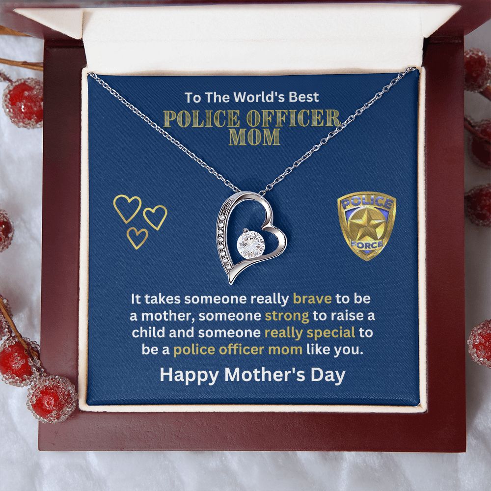 To The World's Best Police Officer Mom | Happy Mother's Day Gift | Police Mom | Gifts That I Love