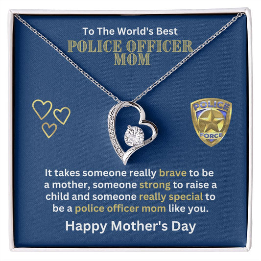 To The World's Best Police Officer Mom | Happy Mother's Day Gift | Police Mom | Gifts That I Love