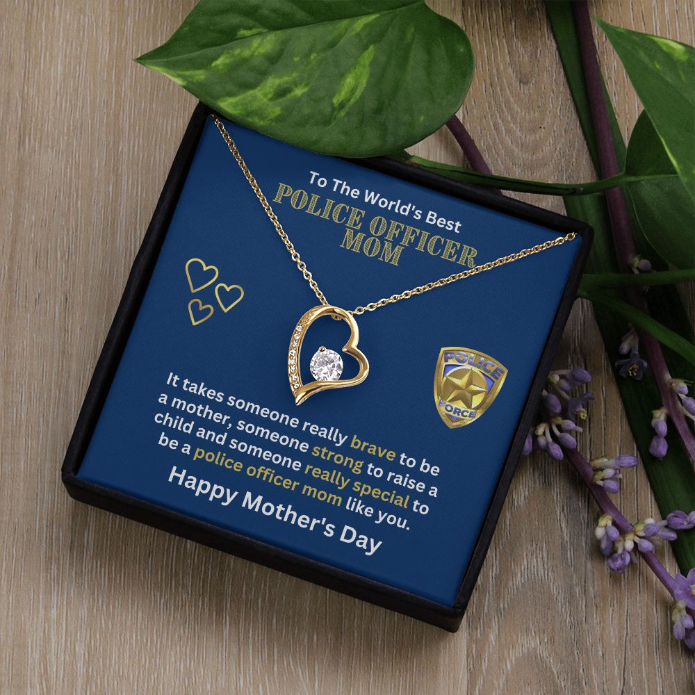 To The World's Best Police Officer Mom | Happy Mother's Day Gift | Police Mom | Gifts That I Love