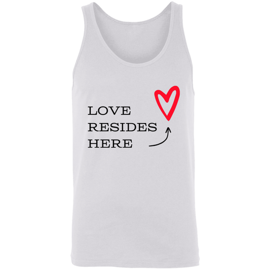 Love Resides Here Unisex Tank | Love Tank Top