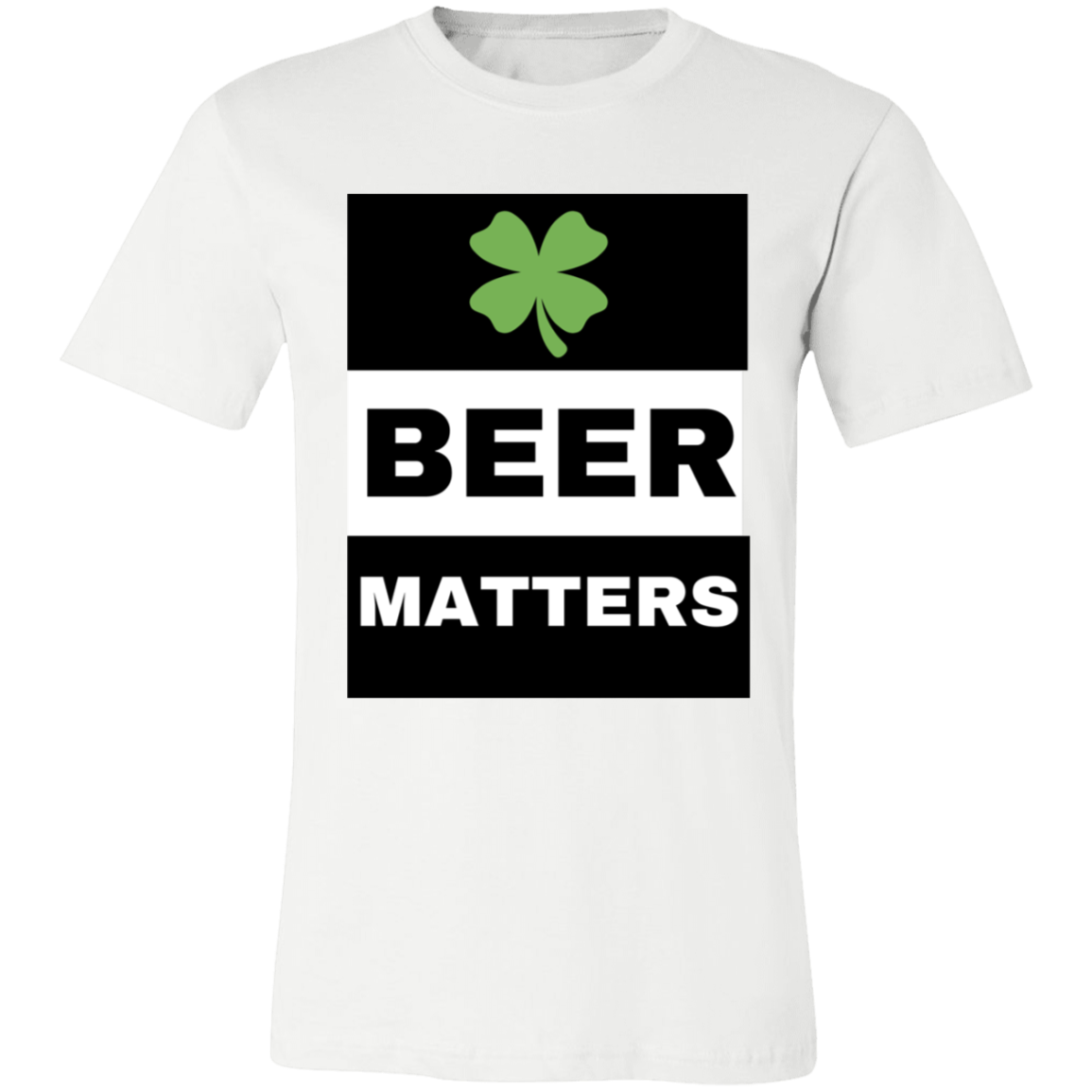 Irish Beer Matters Unisex Jersey Short-Sleeve T-Shirt