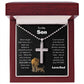 To My Son | Never forget that I love you | Cross