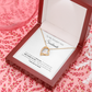 To My Smokin Hot Soulmate | Soulmate Heart Necklace